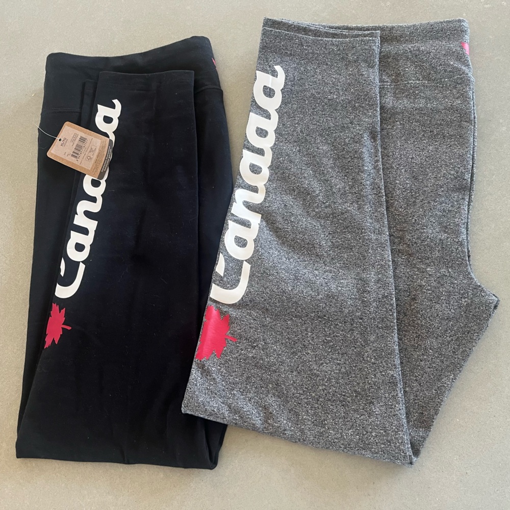 NWT Canada Leggings 2 pairs